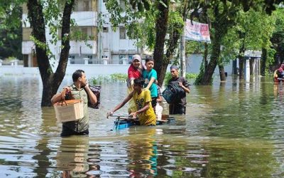 বিশ্বনাথে বন্যায় রাস্তাঘাটসহ ৭৬ কোটি টাকার ক্ষয়ক্ষতি