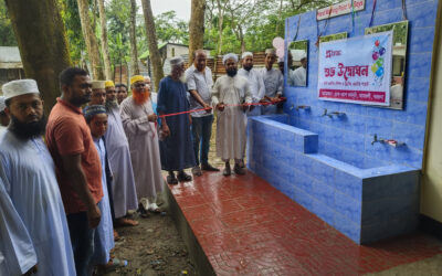 আমতলীতে ব্র্যাকের হ্যান্ড ওয়াশিং স্টেশন উদ্বোধন