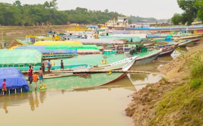 গোয়াইনঘাটে বালুবাহী শতশত বলগেট: ভাঙনে দিশেহারা নদীতীরের মানুষ