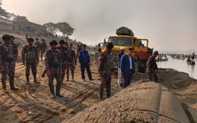 সীমান্তবর্তী জাফলংয়ে বালু পাথর লুটপাটে বহিরাগত শ্রমিকদের অবস্থান উদ্বেগজনক – ইউএনও