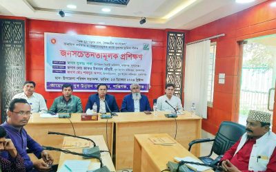 শান্তিগঞ্জে যুব উন্নয়নের জনসচেতনতামূলক প্রশিক্ষণ