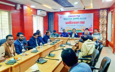 শান্তিগঞ্জে তারুণ্যের উৎসবের অবহিতকরণ সভা