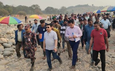 জাফলং ও ভোলাগঞ্জ পরিদর্শনে প্রতিনিধি দল