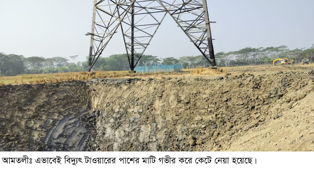 ঝুঁকিতে টাওয়ার : ধসে প্রাণহানীর আশঙ্কা
