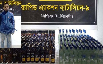 তেমুখি থেকে মাদকসহ একজনকে ধরলো র‌্যাব