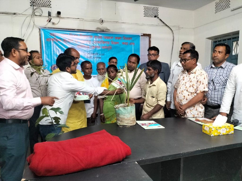 দিরাইয়ে বৃক্ষরোপণ কর্মসূচি পালন
