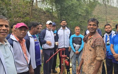 শহীদ ডা. মঈন উদ্দিন জগিং ক্লাব অসহায় মানুষকে সেবা দিয়ে যাচ্ছে : রেজাউল হাসান কয়েস লোদী