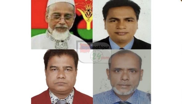 আট বছর পর জগন্নাথপুর উপজেলা ও পৌর বিএনপির কমিটি ঘোষণ