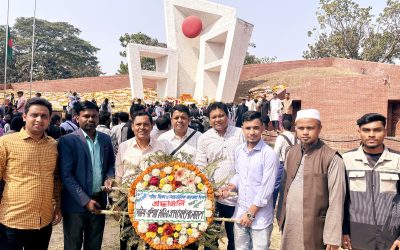 ভাষা শহীদদের প্রতি শ্রদ্ধা নিবেদন করেছে সাউথ এশিয়া রেডিও ক্লাব (সার্ক) বাংলাদেশ