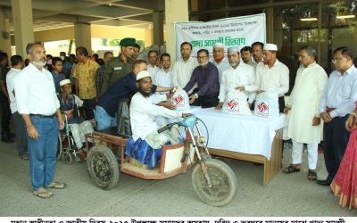 মহান স্বাধীনতা ও জাতীয় দিবস উপলক্ষে জালালাবাদ গ্যাসের খাদ্য সামগ্রী বিতরণ