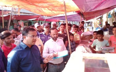 শান্তিগঞ্জে দ্রব্যমূল্য নিয়ন্ত্রণে অভিযান, ৫ প্রতিষ্ঠানকে অর্থদণ্ড