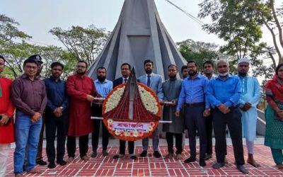 শান্তিগঞ্জে যথাযোগ্য মর্যাদায় মহান স্বাধীনতা দিবস উদযাপন