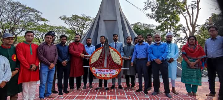 শান্তিগঞ্জে যথাযোগ্য মর্যাদায় মহান স্বাধীনতা দিবস উদযাপন