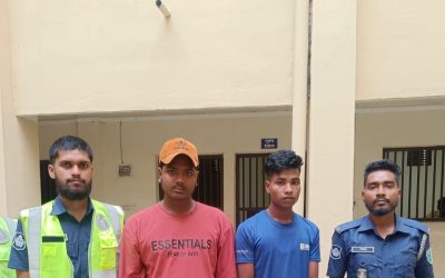 গোয়াইনঘাটে চোরাই স্কুটার বাইকসহ আটক ২