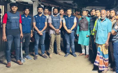 জুয়া ও মাদকের বিরুদ্ধে গোয়াইনঘাট থানা পুলিশের বিশেষ অভিযান