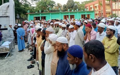 শান্তিগঞ্জের জামলাবাদের মাওলানা ফজলুল হক আর নেই, জানাযা সম্পন্ন