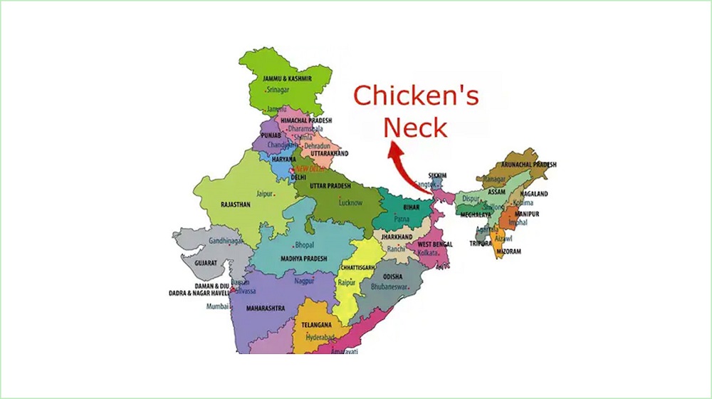 চিকেনস নেকে ভারী যুদ্ধাস্ত্র মোতায়েন করেছে ভারত