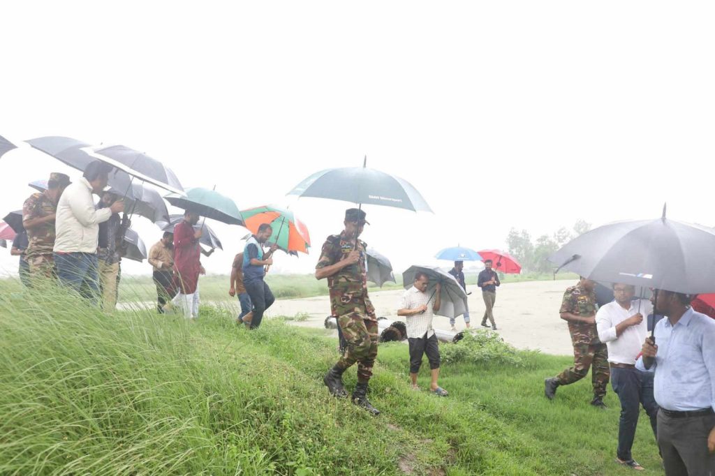 জবি দ্বিতীয় ক্যাম্পাস প্রকল্পের অগ্রগতি তদারকি কমিটির সরেজমিন পরিদর্শন