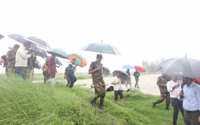 জবি দ্বিতীয় ক্যাম্পাস প্রকল্পের অগ্রগতি তদারকি কমিটির সরেজমিন পরিদর্শন