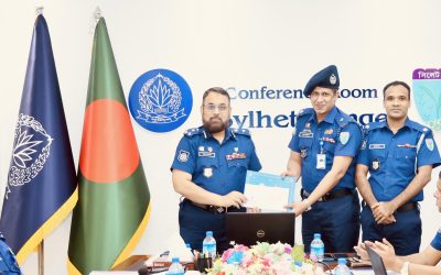 আইনশৃঙ্খলা রক্ষা ও অপরাধ নিয়ন্ত্রনে  সিলেট রেঞ্জের পুনরায় শ্রেষ্ট সার্কেল আশরাফুজ্জামান