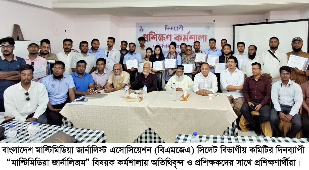 সাংবাদিকতা পেশা নয়, একটি চ্যালেঞ্জ: মাল্টিমিডিয়া কর্মশালায় বক্তারা