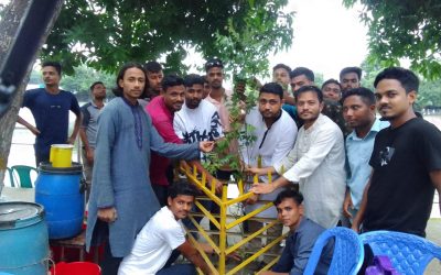 উলিপু‌রে ছাত্রদ‌লের বৃক্ষ‌রোপণ কর্মসুচী পালিত