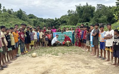 মাইলস্টোন স্কুলে দুর্ঘটনায় নিহতদের স্মরণে খাঁন চা-বাগান প্রাথমিক বিদ্যালয়ে সাউথ এশিয়া রেডিও ক্লাবের বৃক্ষরোপণ