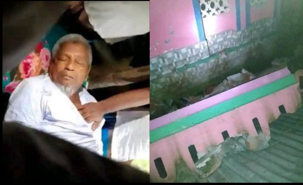 উলিপুরে মস‌জি‌দে নামাজ পড়‌তে গি‌য়ে রেলিং ভেঙে মুসল্লির মৃত‌্যু