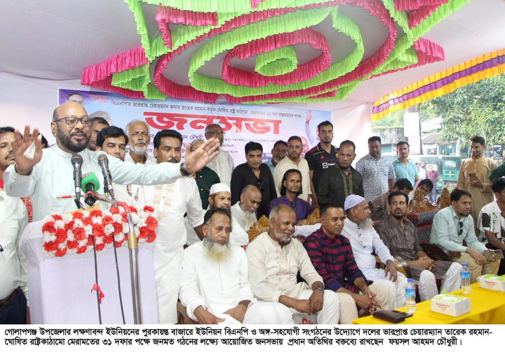 গণতন্ত্র ফেরাতে দ্রুত নির্বাচন দিন : ফয়সল চৌধুরী