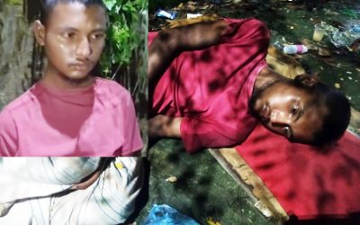 রায়নগরে রাস্তায় পড়ে আছে কিশোর