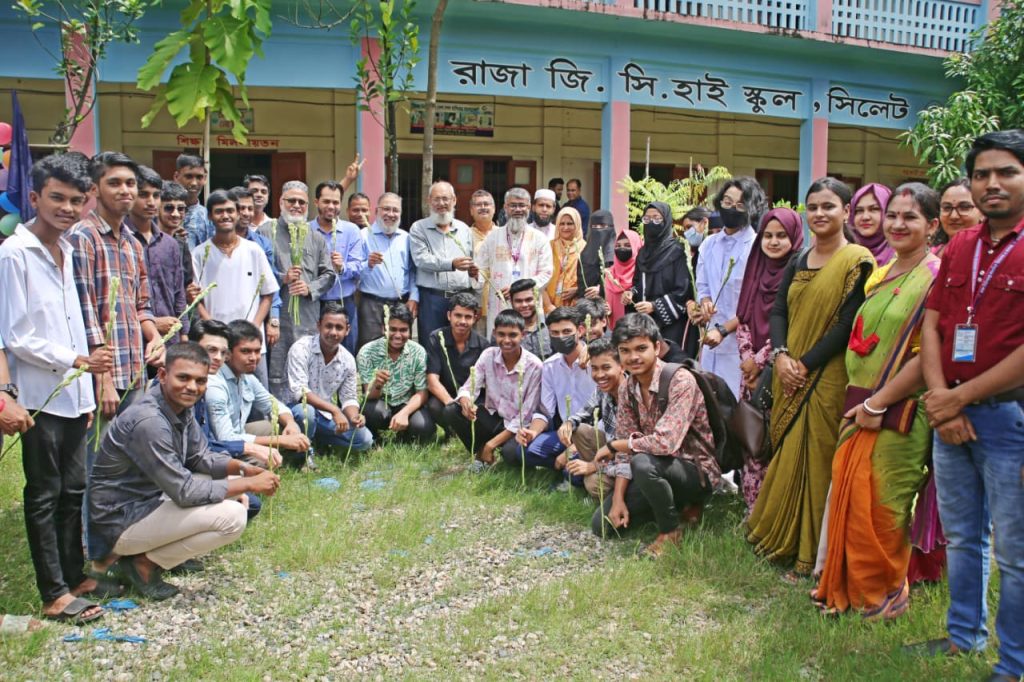রাজা জিসি হাইস্কুল ও কলেজের ওরিয়েন্টেশন অনুষ্ঠিত