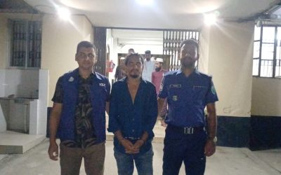 গোয়াইনঘাটে শিশু অপহরণকারী সন্দেহে গনপিটুনি পরে জানা গেল সন্ত্রাসী শুটার রিয়াজ