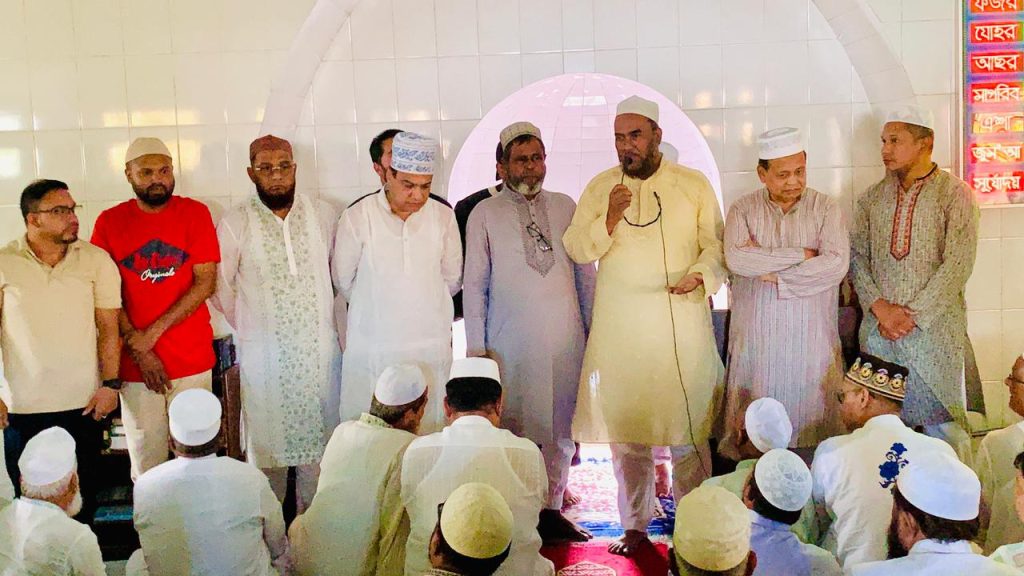 সিলেট জেলা বিএনপি নেতা জালাল খানের জানাজায় দলীয় নেতৃবৃন্দের অংশগ্রহণ