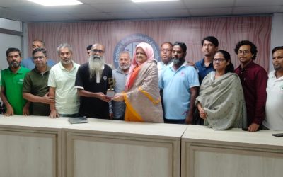 প্রথম দাতা সদস্য হিসেবে এম ইলিয়াস আলীকে সম্মাননা দিল সিলেট ইমজা