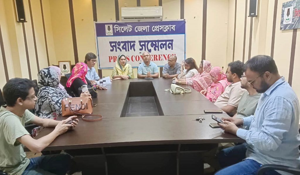 সিলেট জেলা প্রেসক্লাব ও উইমেন্স চেম্বার নেতৃবৃন্দের মতবিনিময় সভা অনুষ্ঠিত