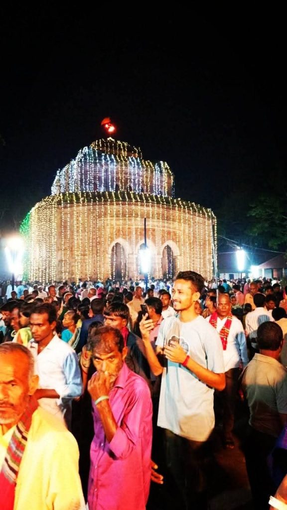 কাহারোলে ঐতিহাসিক কান্তজিউ মন্দির প্রাঙ্গণে মাস ব্যাপী রাস পূর্ণিমা মেলা শুরু