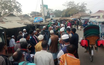 জামালগঞ্জে ১০ দলীয় জোট মনোনীত প্রার্থী মুজাম্মিল হককের গণসংযোগ ও পথসভা