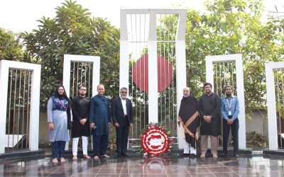 ইস্টার্ন ইউনিভার্সিটিতে যথাযথ মর্যাদায় আন্তর্জাতিক মাতৃভাষা দিবস উদযাপন