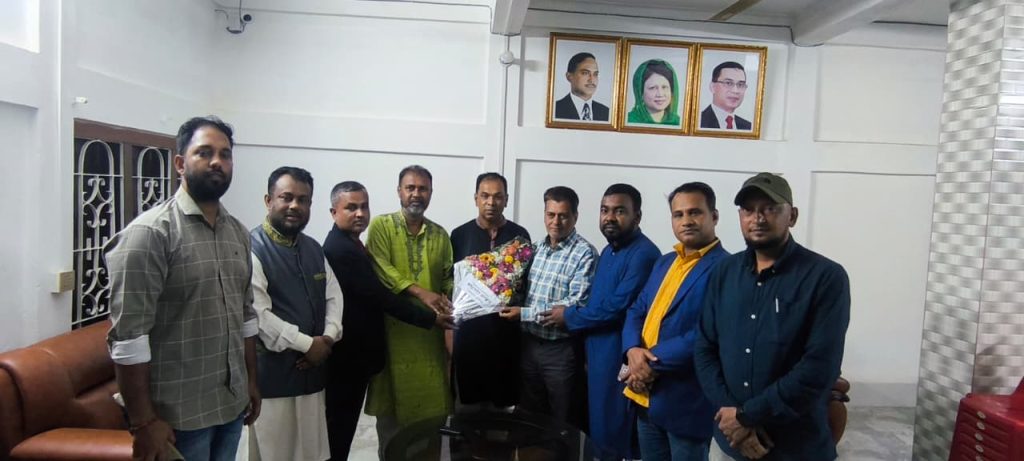 সুনামগঞ্জ-৩ আসনের সংসদ সদস্য কয়ছর আহমেদের সাথে জগন্নাথপুর প্রেসক্লাবের মতবিনিময়