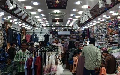 জগন্নাথপুরে জমে উঠেছে ঈদের কেনাকাটা