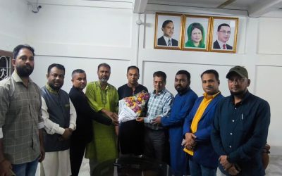 সুনামগঞ্জ-৩ আসনের সংসদ সদস্য কয়ছর আহমেদের সাথে জগন্নাথপুর প্রেসক্লাবের মতবিনিময়