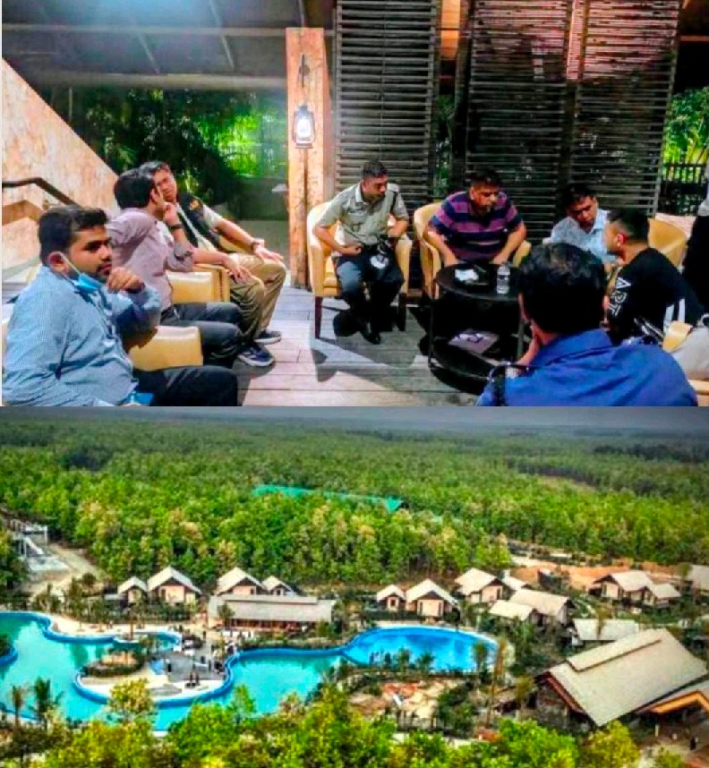 গাজীপুরে ভাওয়াল রিসোর্টে মাদকবিরোধী অভিযানে মাদকসহ গ্রেফতার ৬