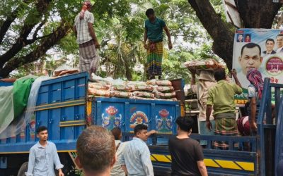 সিরাজগঞ্জ থেকে ছিনতাই হওয়া ট্রাক সহ ৫৯০ বস্তা চাল কালিয়াকৈর থেকে উদ্ধার, ২ জন আটক 