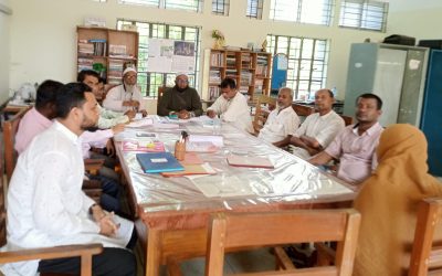 দামোধরতপী মাহমুদপুর দাখিল মাদ্রাসার ম্যানেজিং কমিটির জরুরী সভা অনুষ্ঠিত