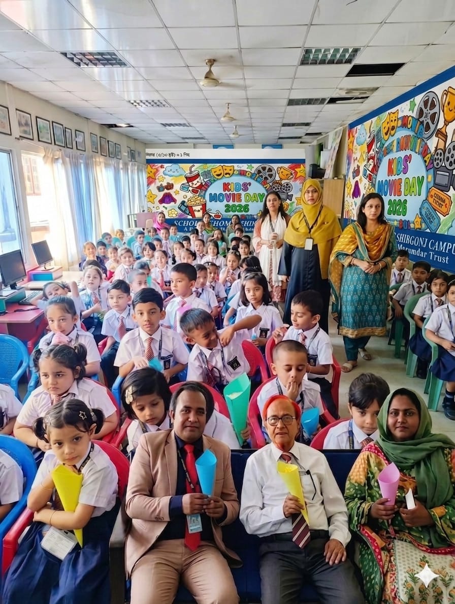 স্কলার্সহোম শিবগঞ্জ ক্যাম্পাসে ‘ইংরেজি মুভি ডে-২০২৬’ উদযাপন