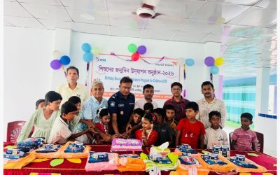 আমতলীতে ৪০৮০ শিশুর অংশগ্রহণে বর্ণাঢ্য জন্মদিন উদযাপন
