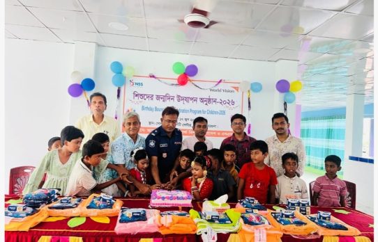 আমতলীতে ৪০৮০ শিশুর অংশগ্রহণে বর্ণাঢ্য জন্মদিন উদযাপন