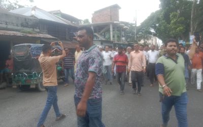 আমতলীতে বিএনপির বিক্ষোভ মিছিল