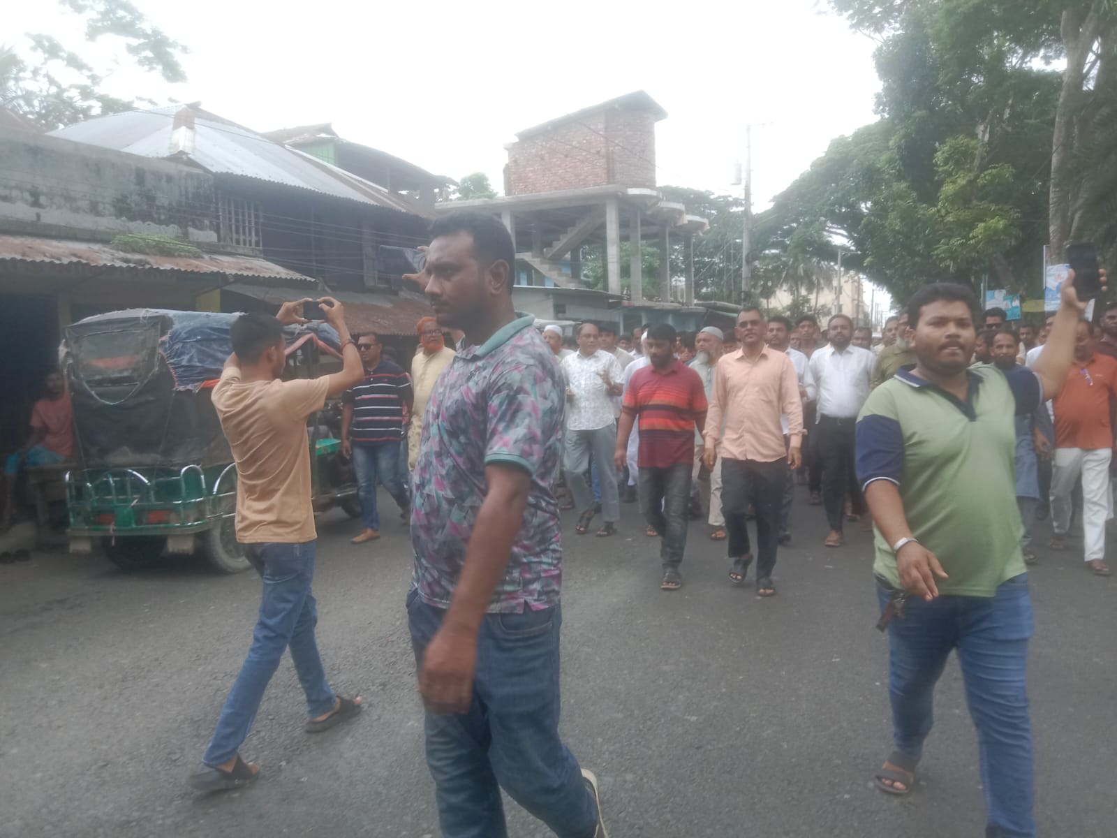 আমতলীতে বিএনপির বিক্ষোভ মিছিল