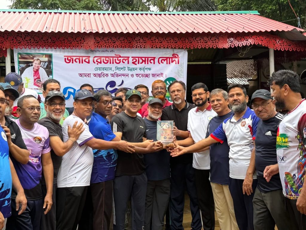 সিউক প্রথম চেয়ারম্যান কয়েস লোদীকে সংবর্ধনা